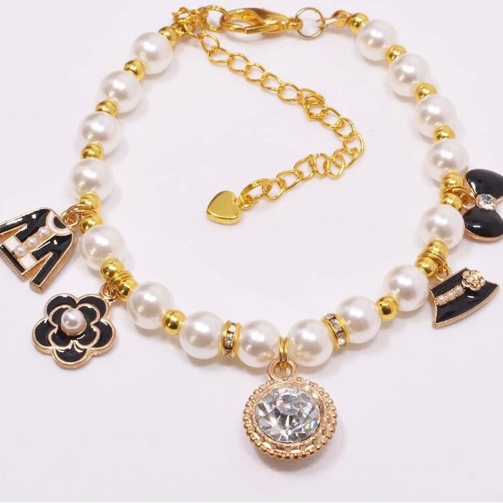 Crystal Fashion Puppy 🐶 Dog Necklace